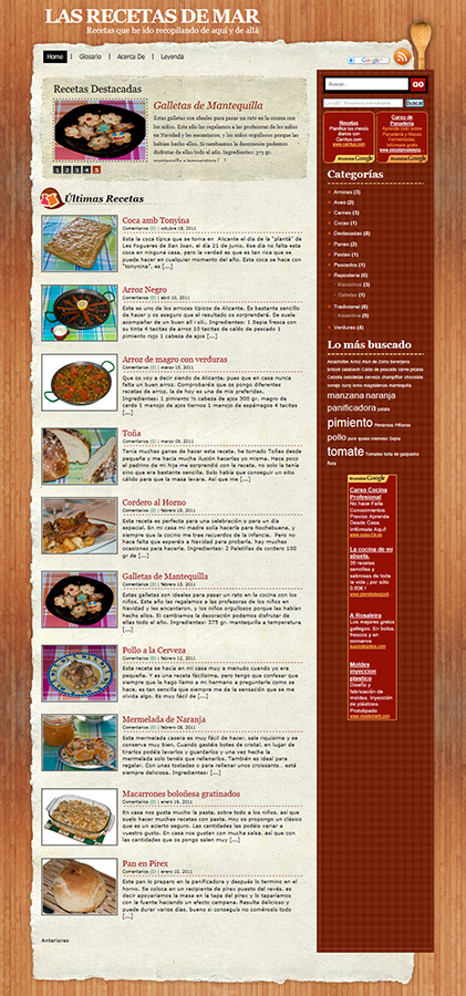 Las Recetas de Mar